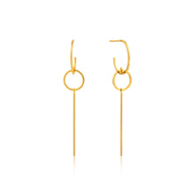 Load image into Gallery viewer, MODERN SOLID DROP EARRINGS
