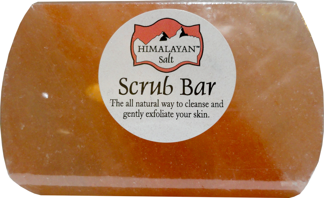Himalayan Salt Scrub bar Soap Shape