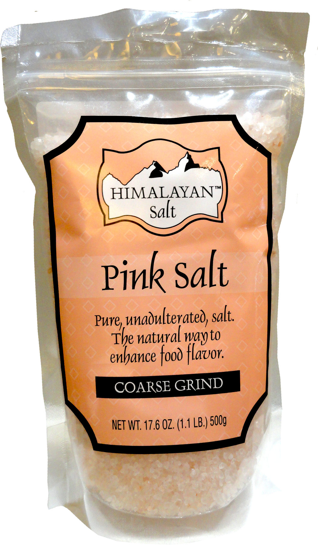 Himalayan Gourmet Salt - Pink Salt Coarse Grind