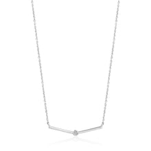 Load image into Gallery viewer, SHIMMER SINGLE STUD NECKLACE
