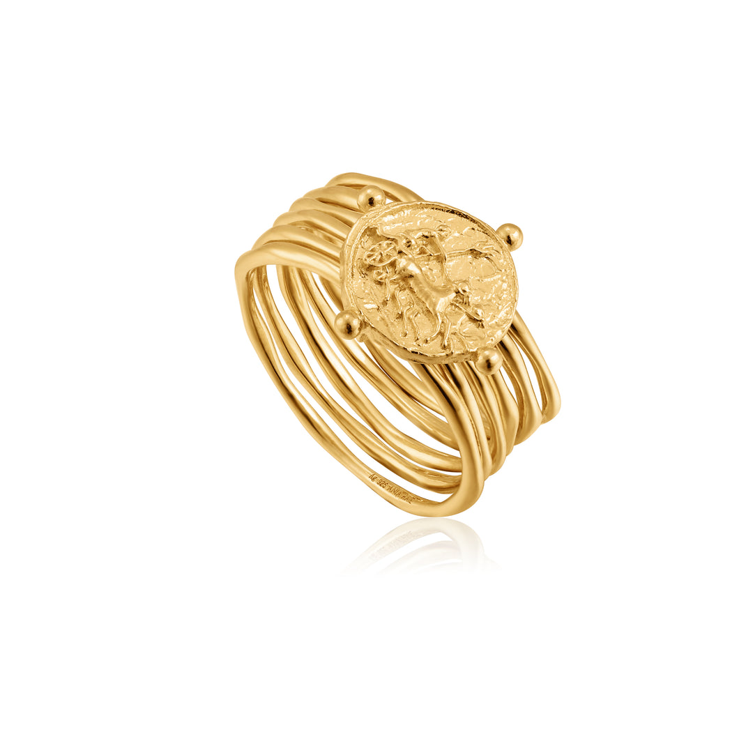 Gold Apollo Ring